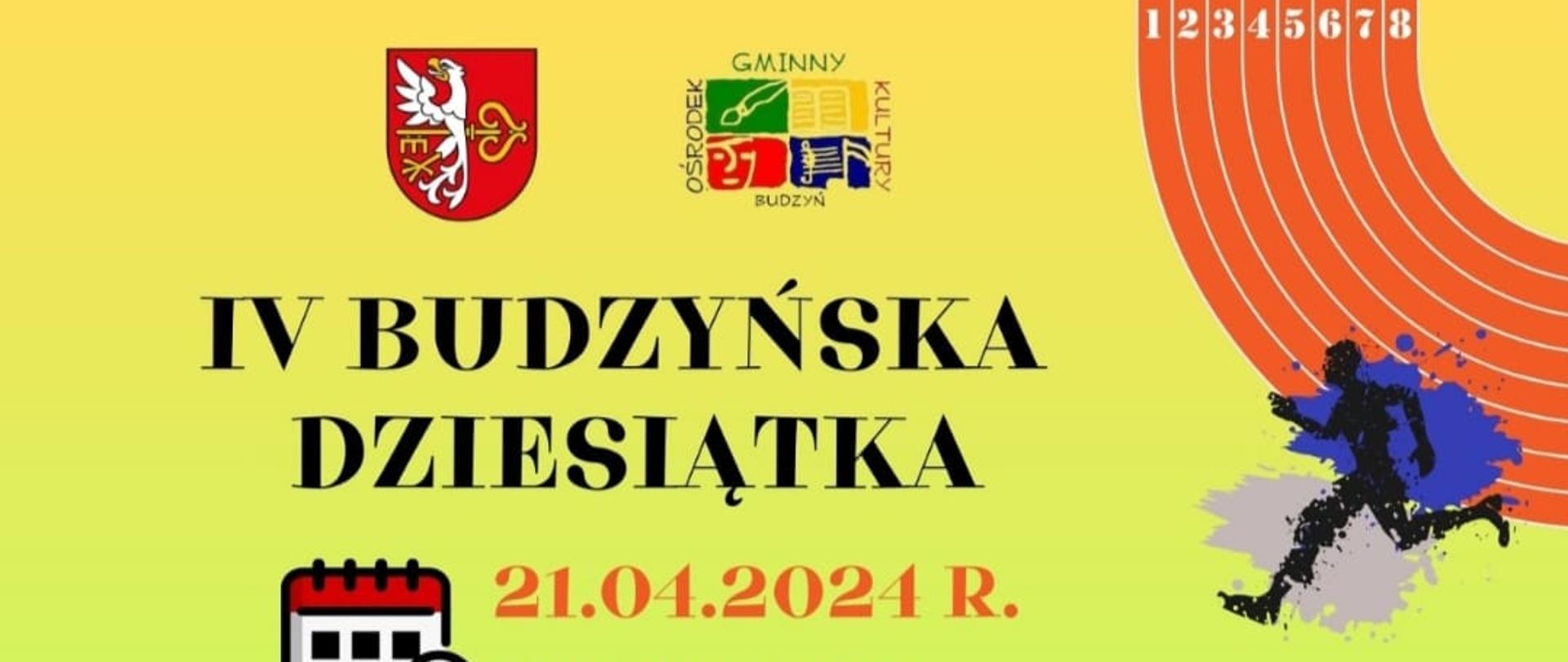 Plakat IV Budzyńska Dziesiątka