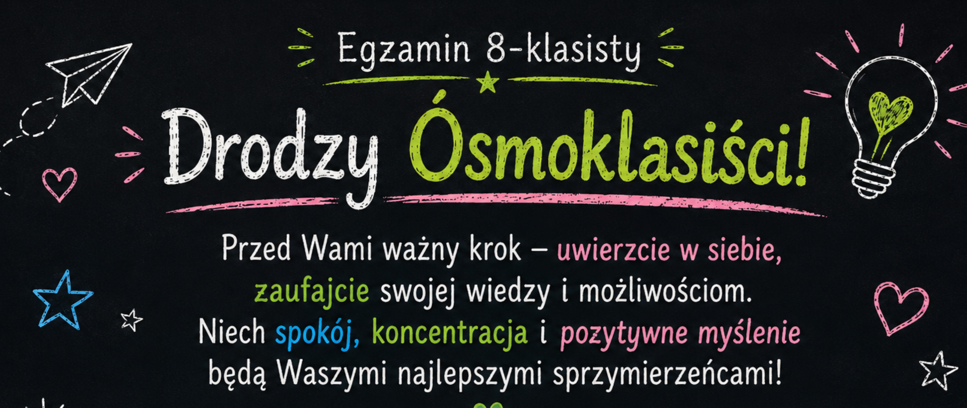 Życzenia Ośmioklasistów 