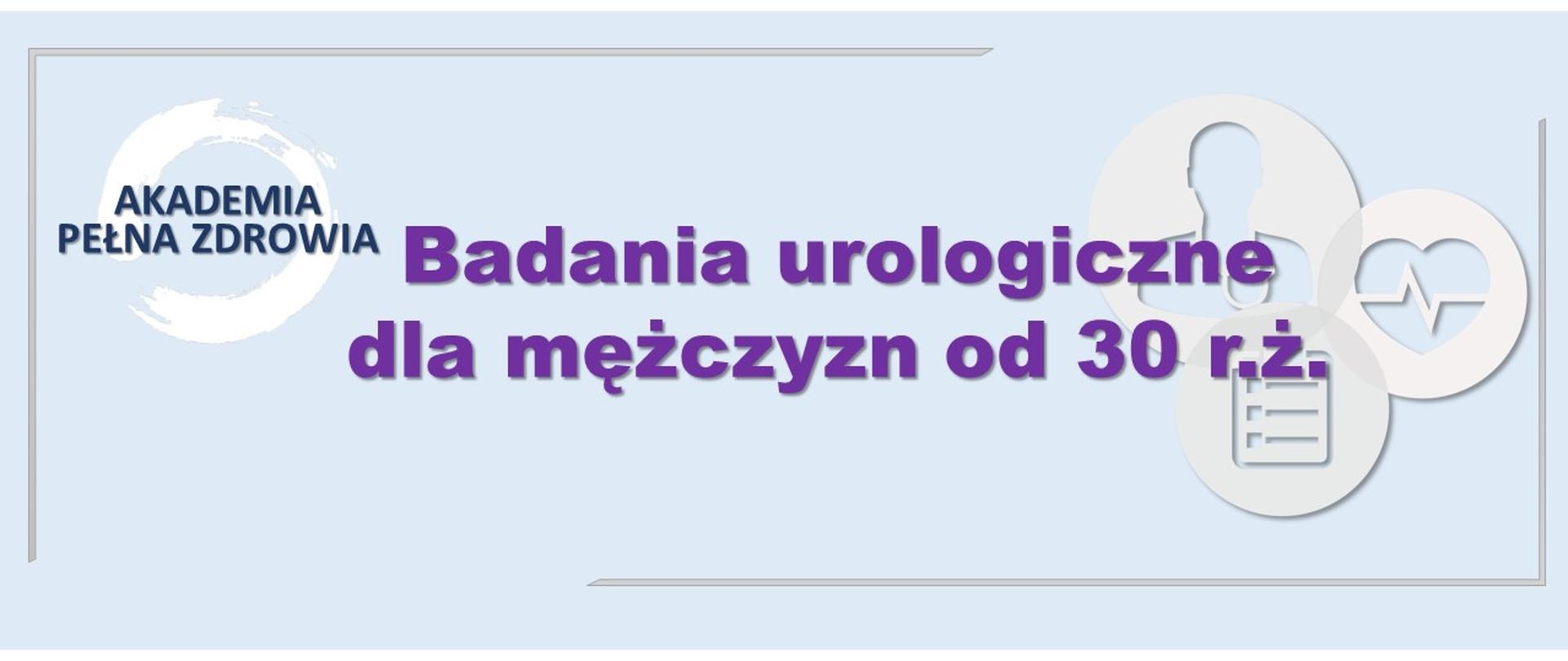 Badania urologiczne