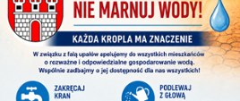 informacja oszczędzanie wody 