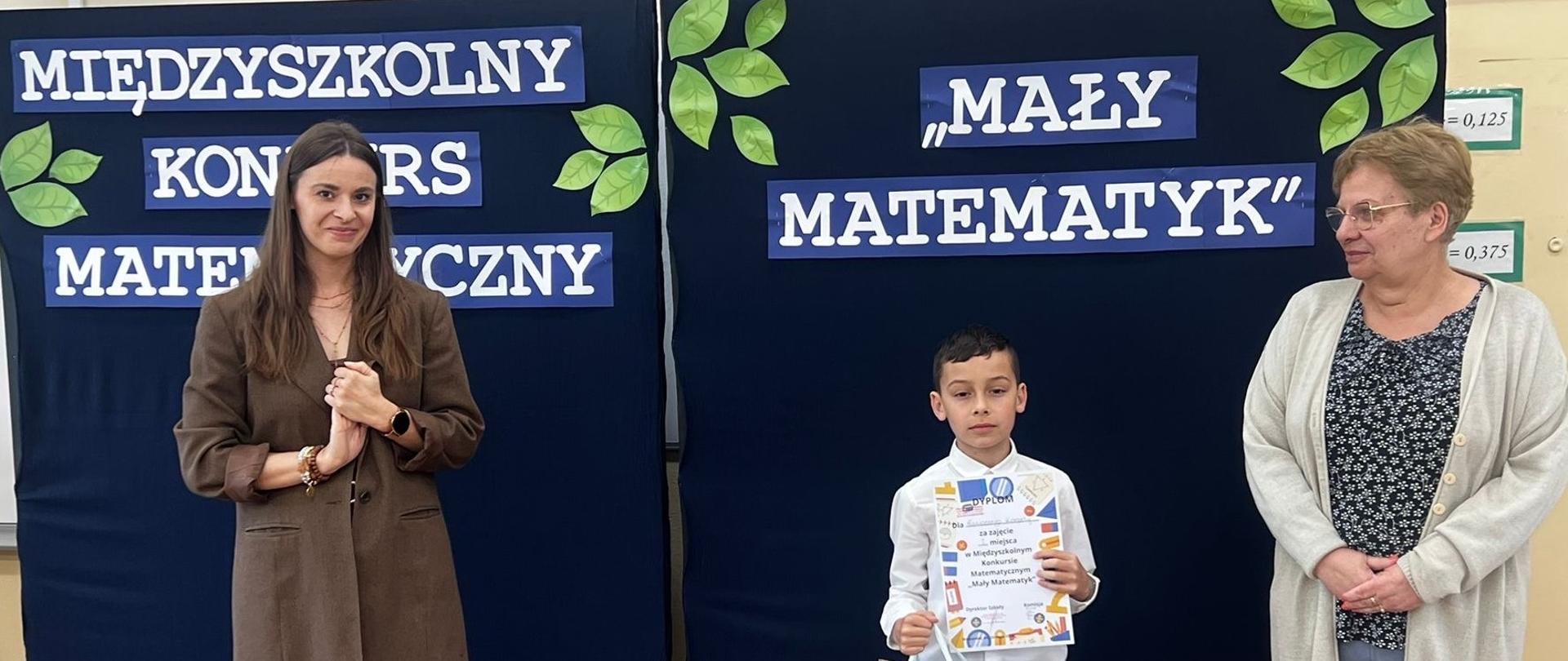 Ksawery zwycięzcą w Konkursie Matematycznym