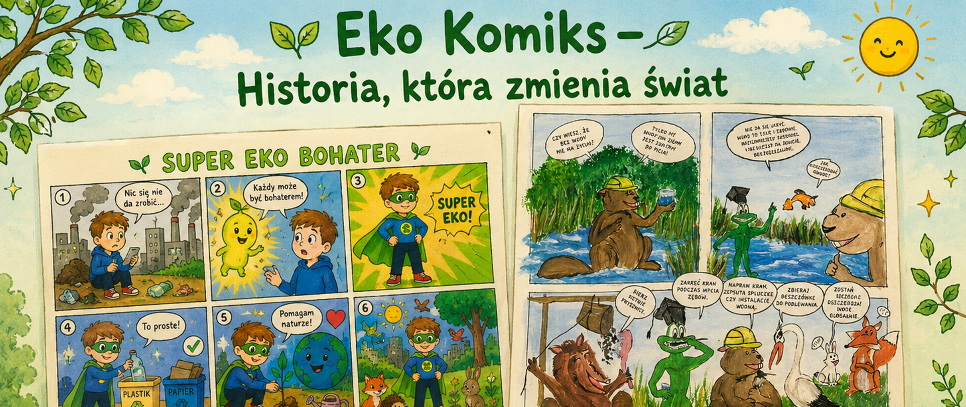 Konkursy ekologiczne w naszej szkole