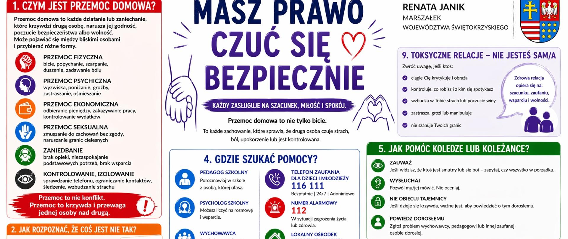 MASZ PRAWO CZUĆ SIĘ BEZPIECZNIE