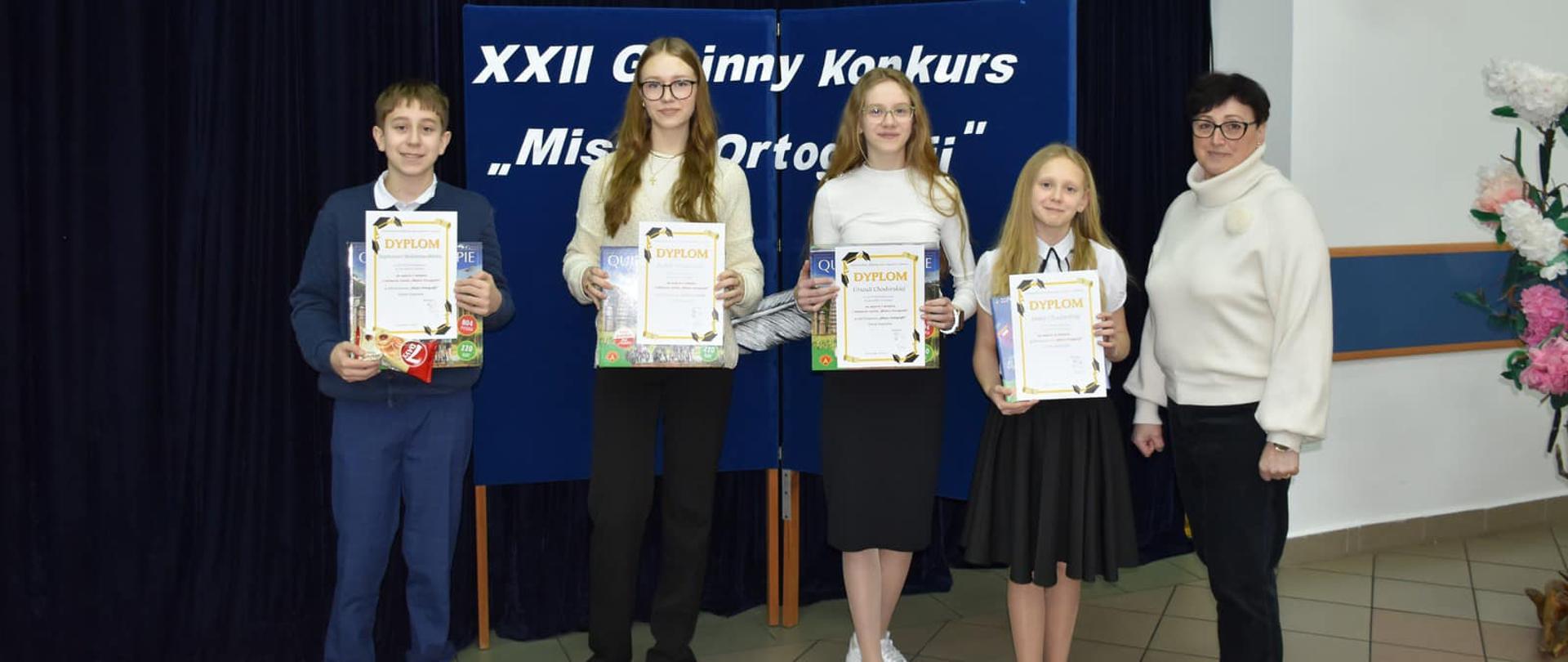 XXII Gminny Konkurs Orograficzny - Szkoła Podstawowa im. Jana Pawła II w Żarnowie