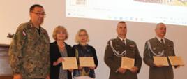 Podziękowania dla ZS im. KEN oraz dla wojska i Straży Granicznej 