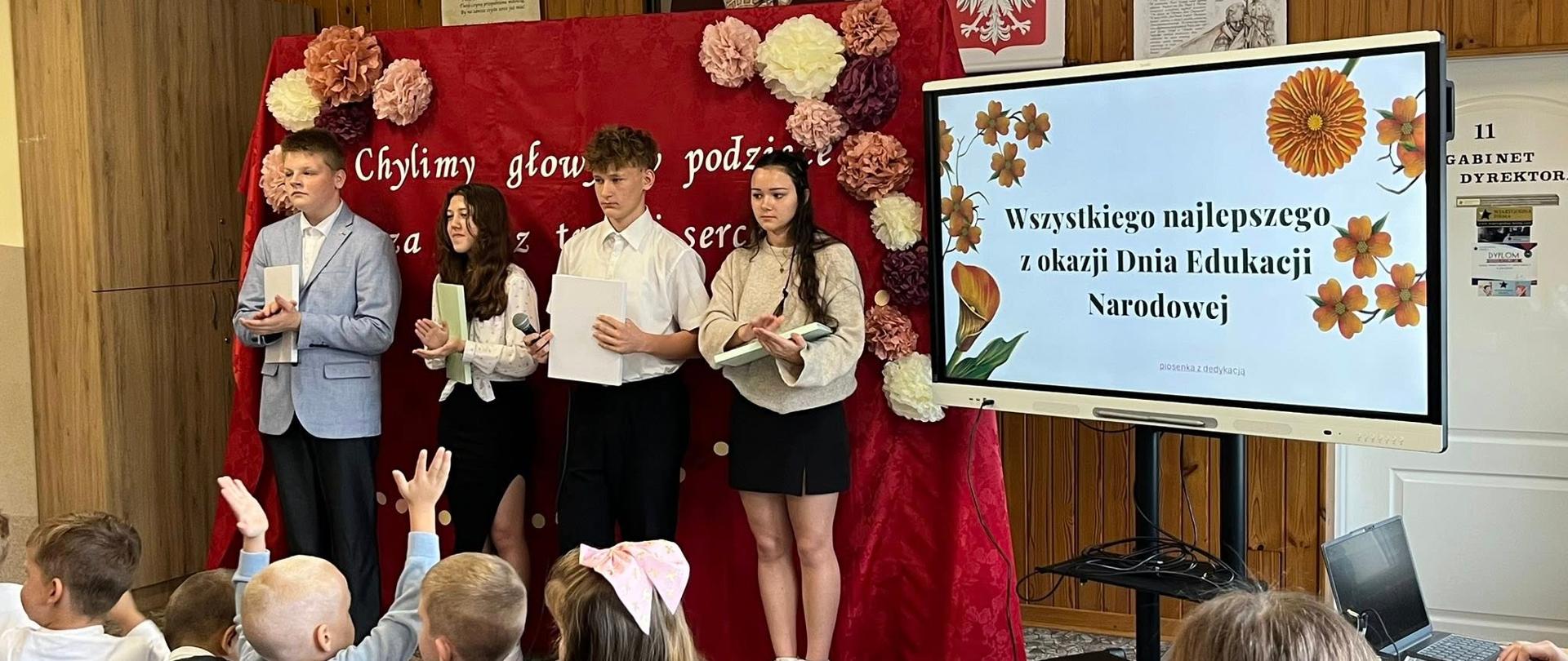 Dzień Edukacji Narodowej w Szkole Podstawowej im. Jana Pawła II w Żarnowie