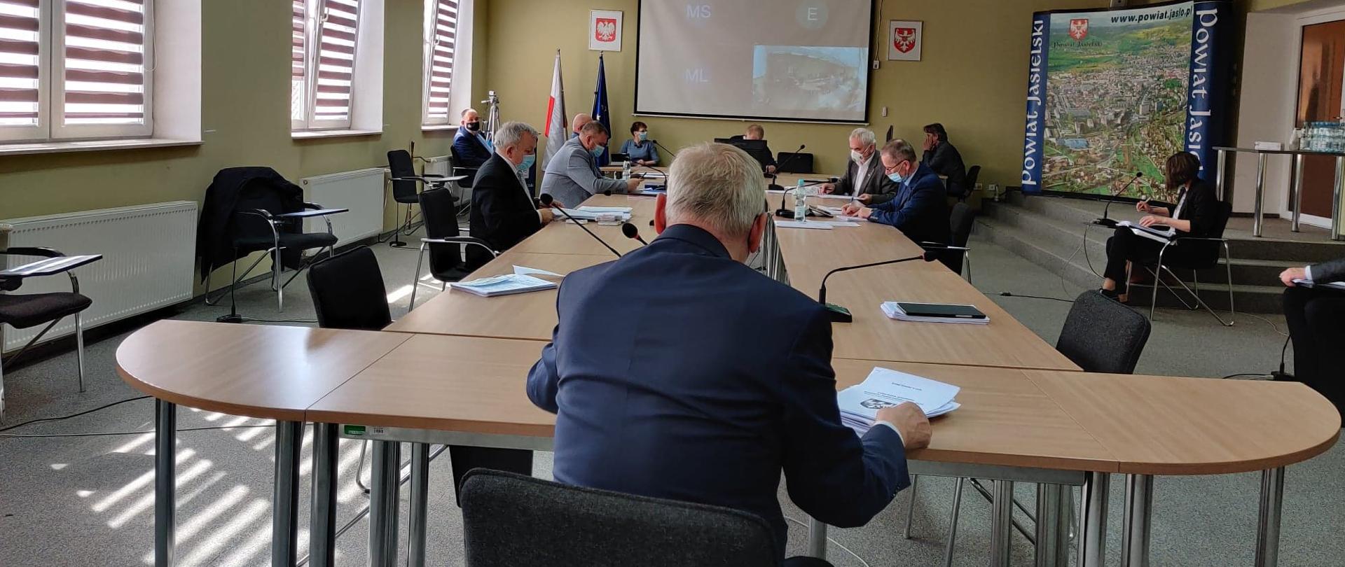 XLII Sesja Rady Powiatu w Jaśle