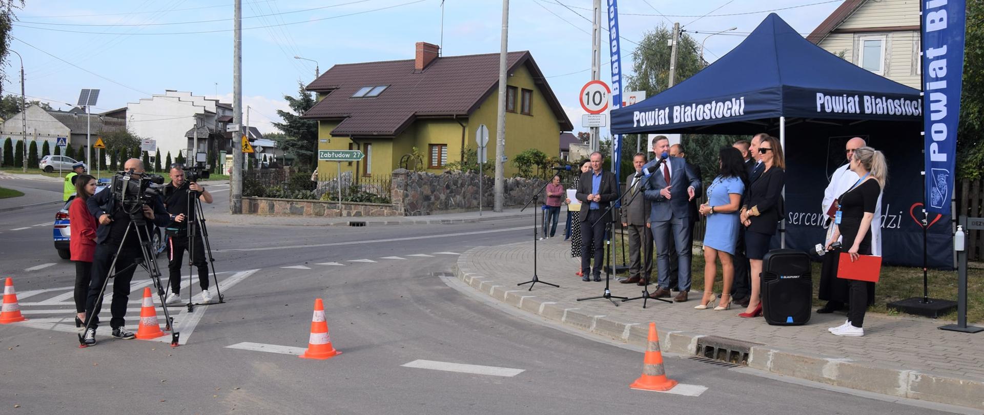 Droga w Surażu - uroczyste oddanie do użytku
