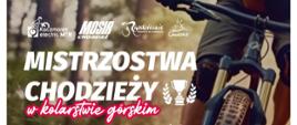plakat mistrzostwa w kolarstwie górskim w Chodzieży 
