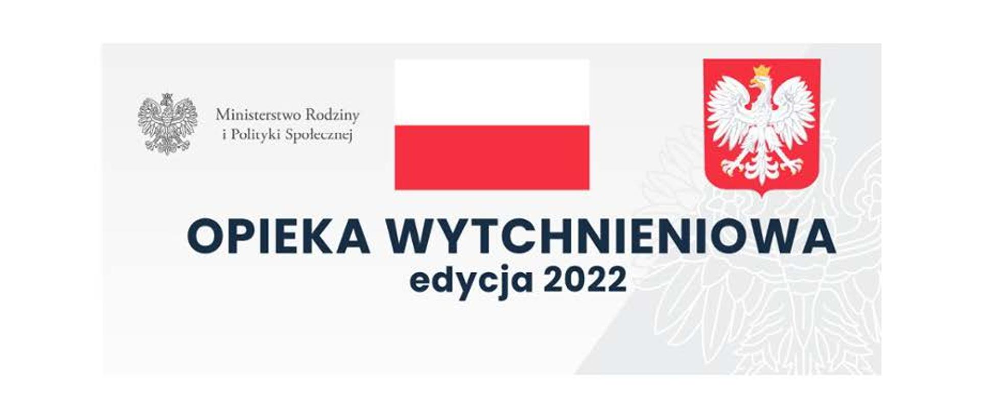 Opieka wytchnieniowa - plakat dofinansowanie