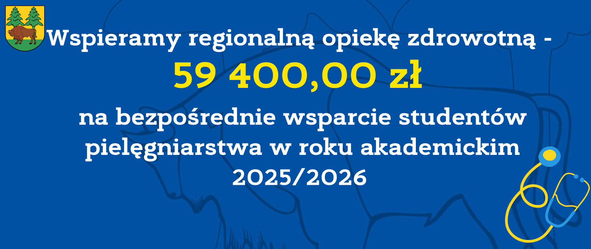 Wspieramy regionalną opiekę zdrowotną - 59 400,00 zł na bezpośrednie wsparcie studentów pielęgniarstwa w roku akademickim 2025/2026
