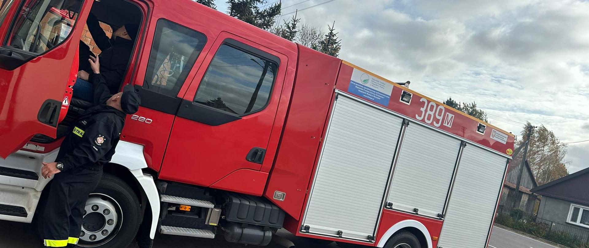 OSP Wojnów zyskało wóz bojowy z Jednostki OSP Gminy Siedlce