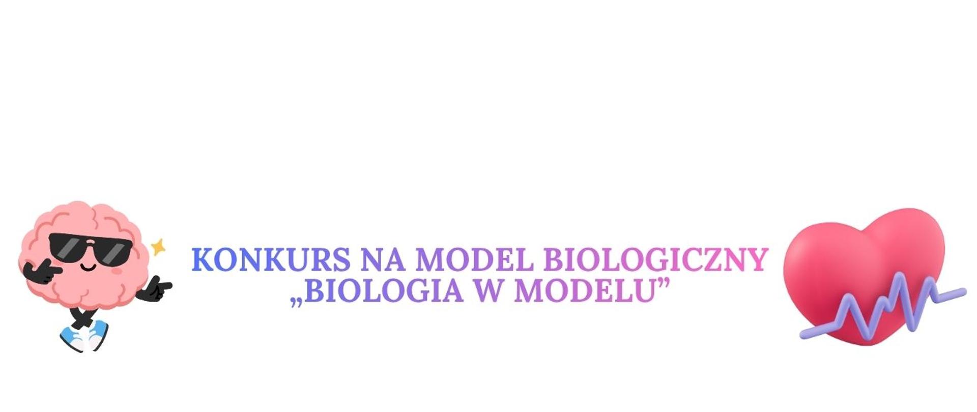  KONKURS NA MODEL BIOLOGICZNY
„BIOLOGIA W MODELU”
