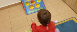 Terapia dzieci ze spektrum autyzmu - dziecko w trakcie zajęć