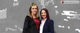 od lewej: dyrektor szkoły ZSA, Starosta Zambrowski