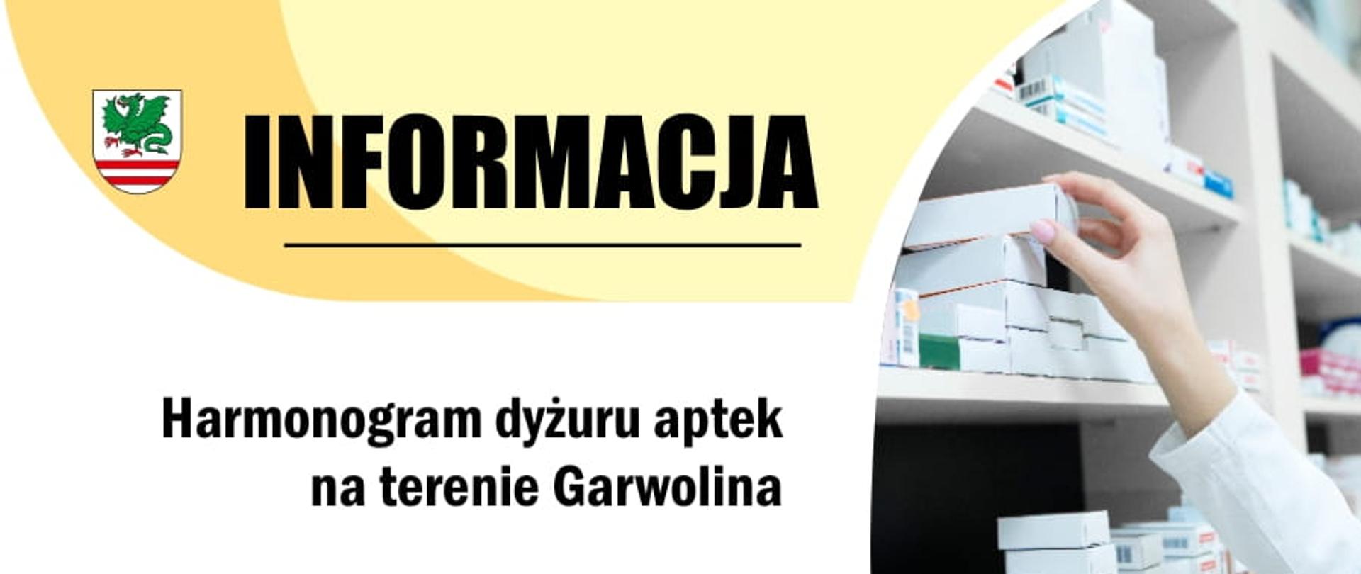 Informacja nt. dyżuru aptek