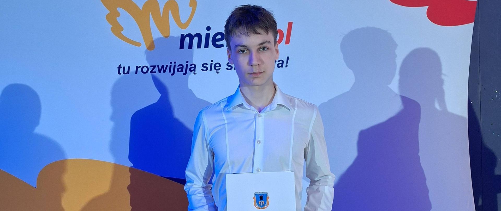 Szymon Czerkies Uhonorowany Nagrodą Prezydenta Miasta Mielca