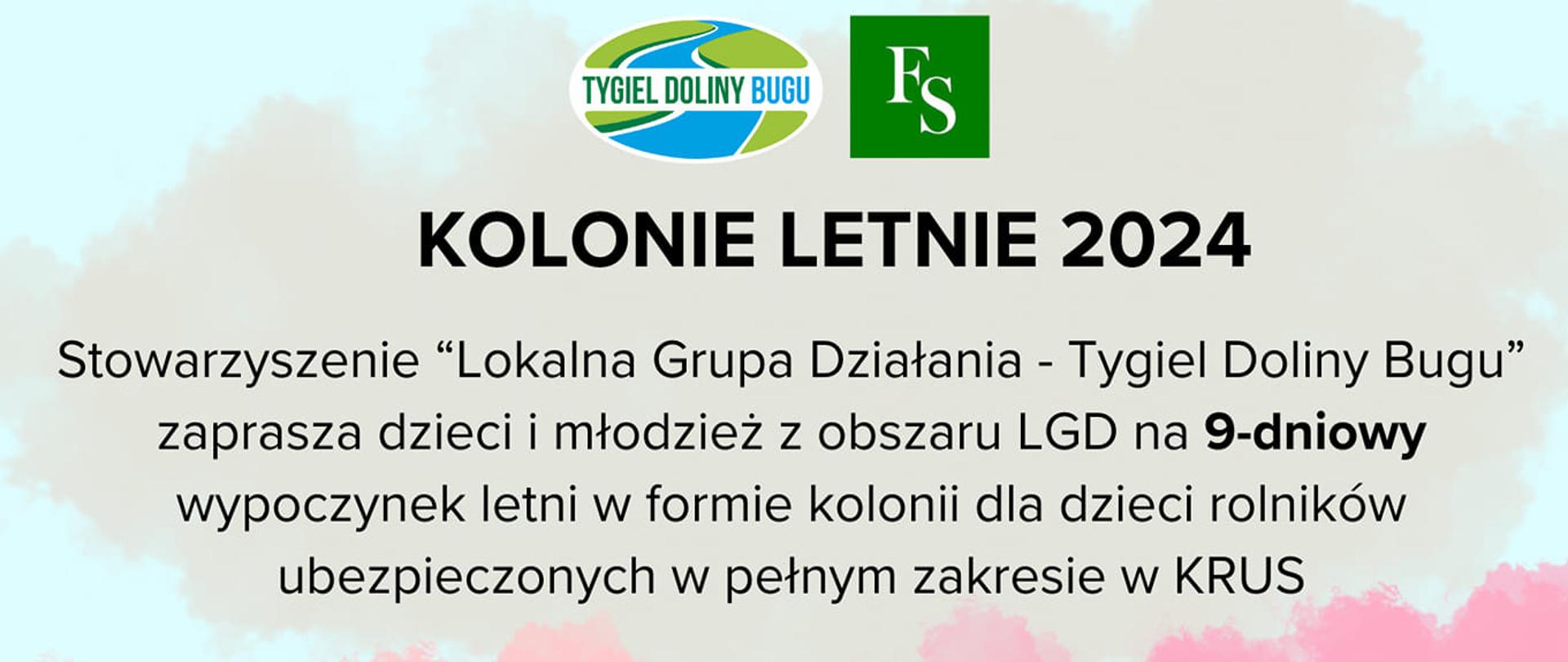 informacja o koloniach letnich w 2024. Szczegóły w treści informacji.