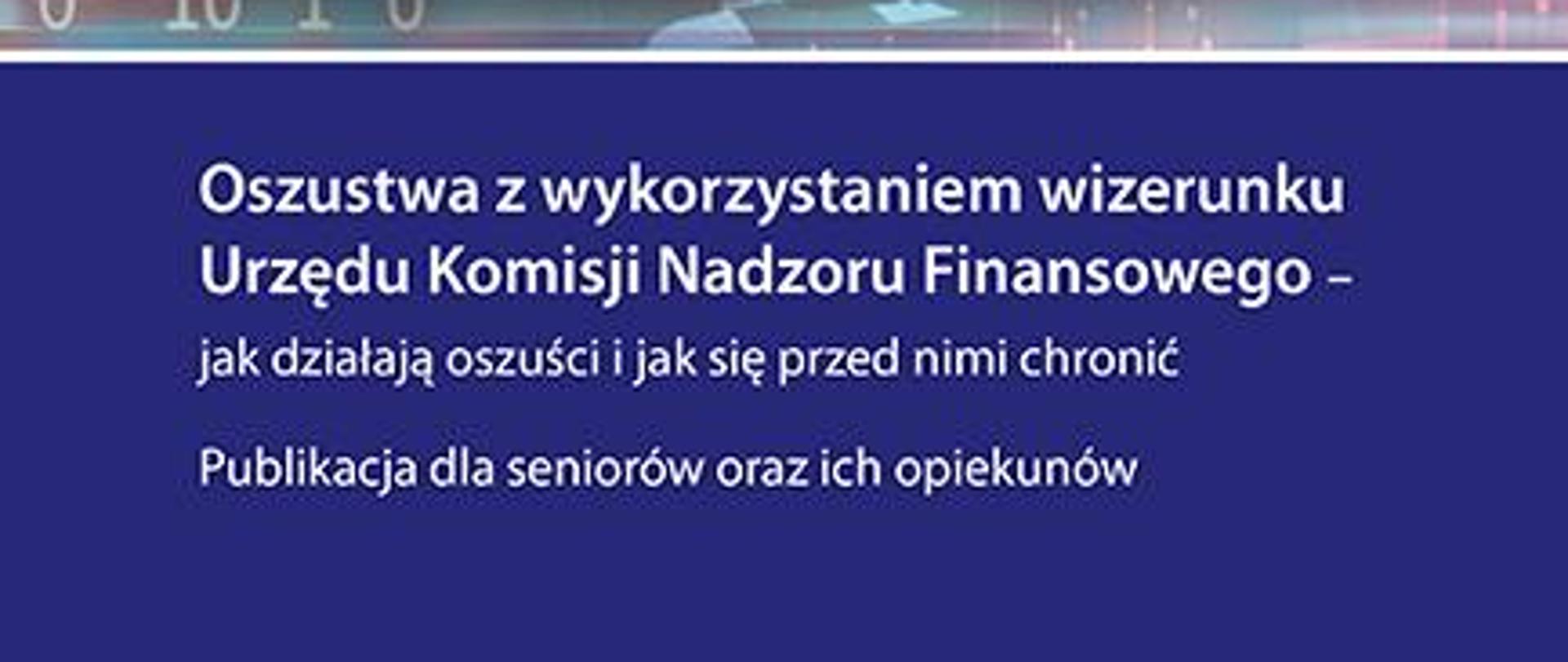 Okładka publikacji KNF