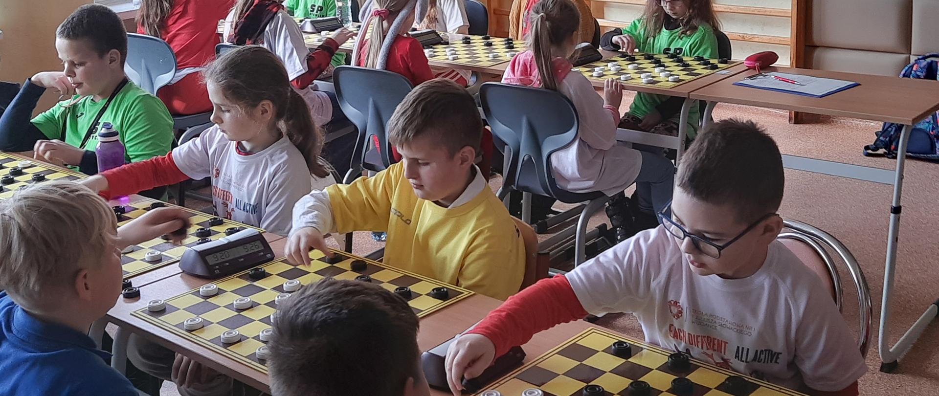 Piąty turniej III Miejsko-Gminnej Ligi Warcabowej