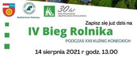 Plakat IV Biegu Rolnika