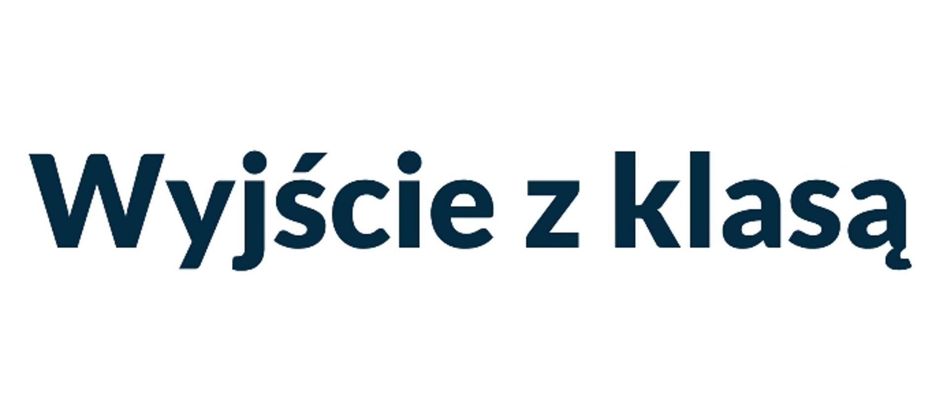Wyjscie z klasą