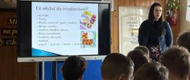 Spotkanie z dietetyczką - Szkoła Podstawowa im. Jana Pawła II w Żarnowie