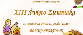 Zapraszamy na XIII Święto Ziemniaka w Smęgorzowie!