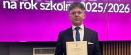 Łukasz Łoboda stypendystą Prezesa Rady Ministrów