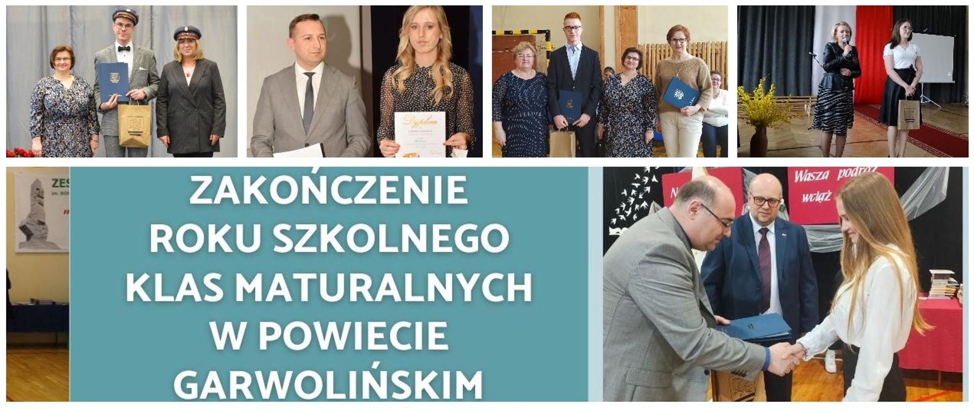 Zakończenie roku klas maturalnych w powiecie garwolińskim
