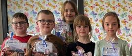 NAGRODY I DYPLOMY W ŚWIETLICOWYM KONKURSIE NA NAJPIĘKNIEJSZĄ OZDOBĘ WIELKANOCNĄ
