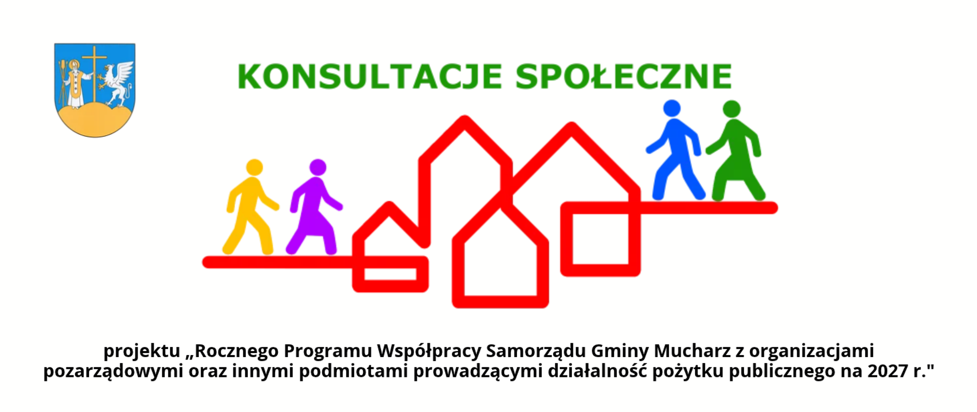 Konsultacje społeczne projektu „Rocznego Programu Współpracy Samorządu Gminy Mucharz z organizacjami pozarządowymi oraz innymi podmiotami prowadzącymi działalność pożytku publicznego na 2027 r."