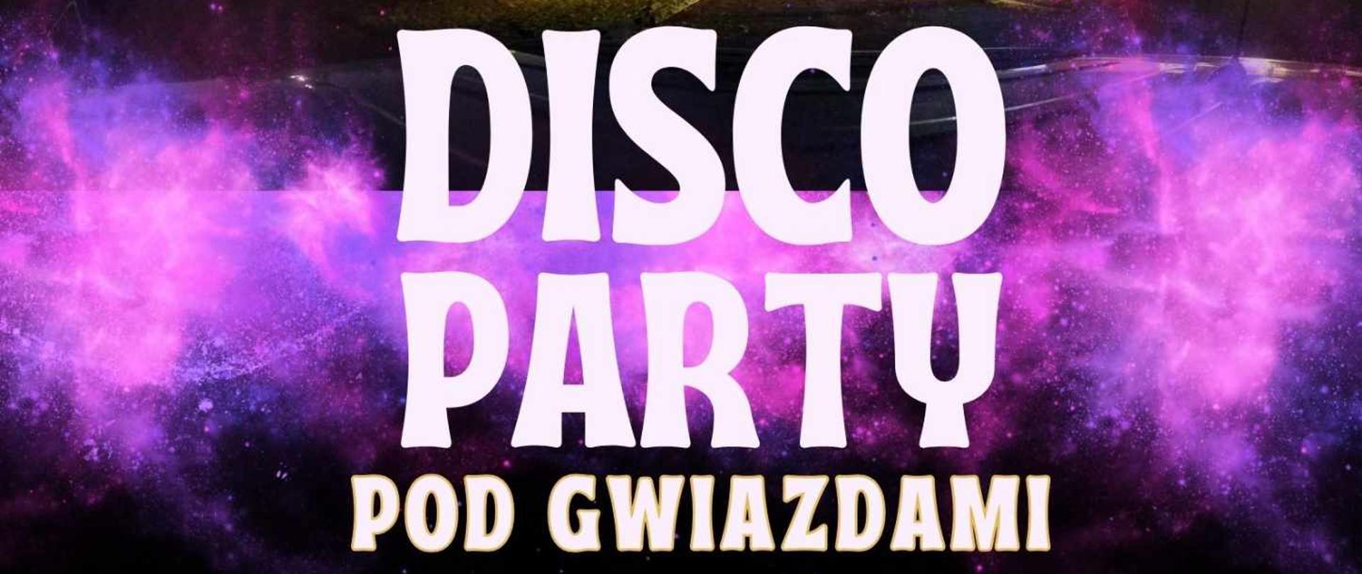 Disco Party Pod Gwiazdami