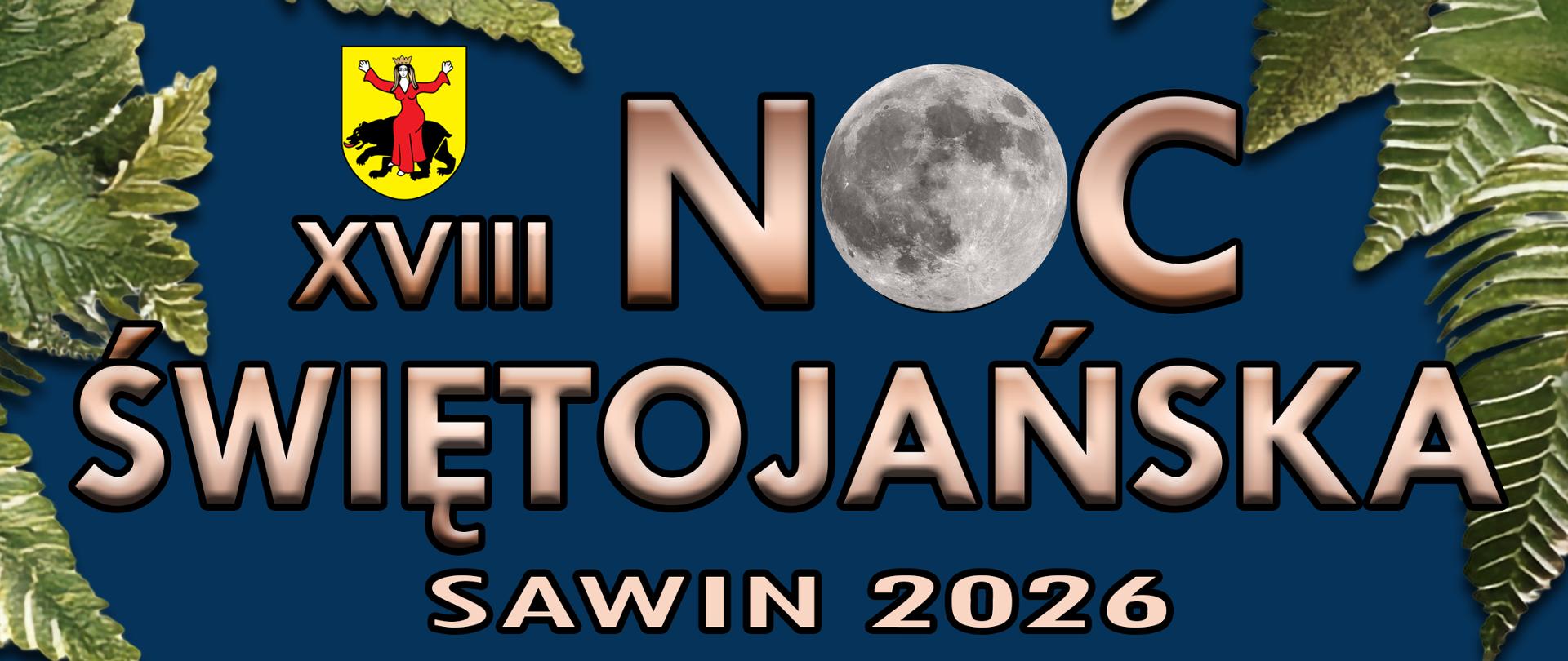 Plakat noc świętojańska