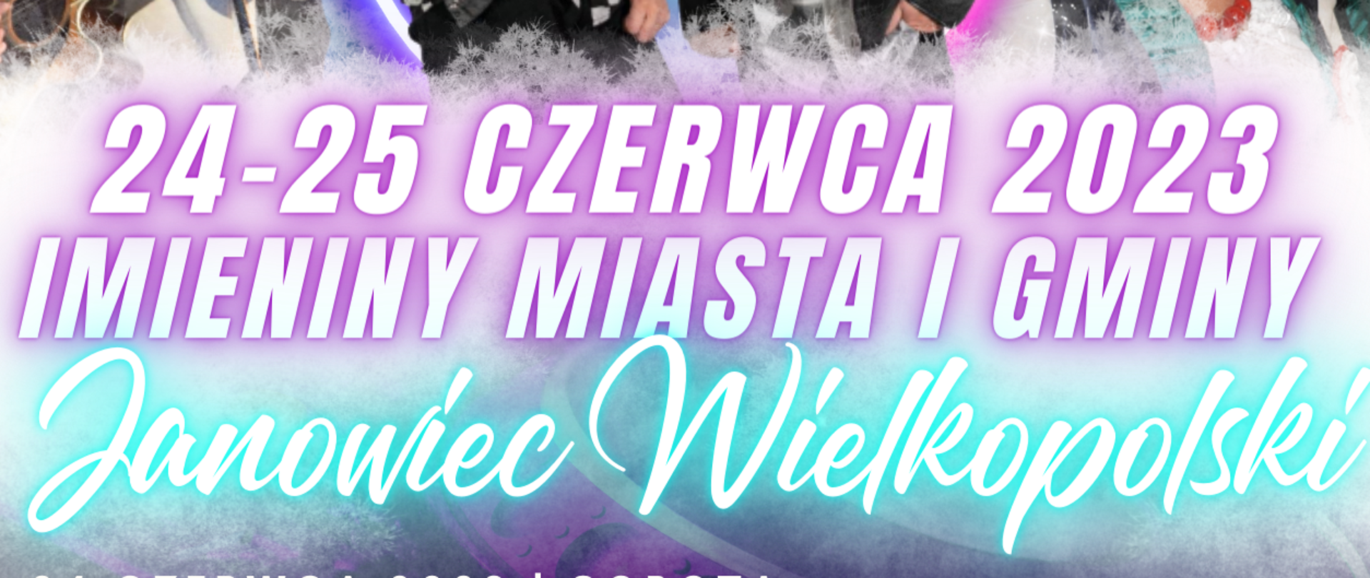 plakat - Imieniny Miasta i Gminy Janowiec Wielkopolski