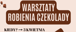 Warsztaty robienia czekolady w GCK Polichna 