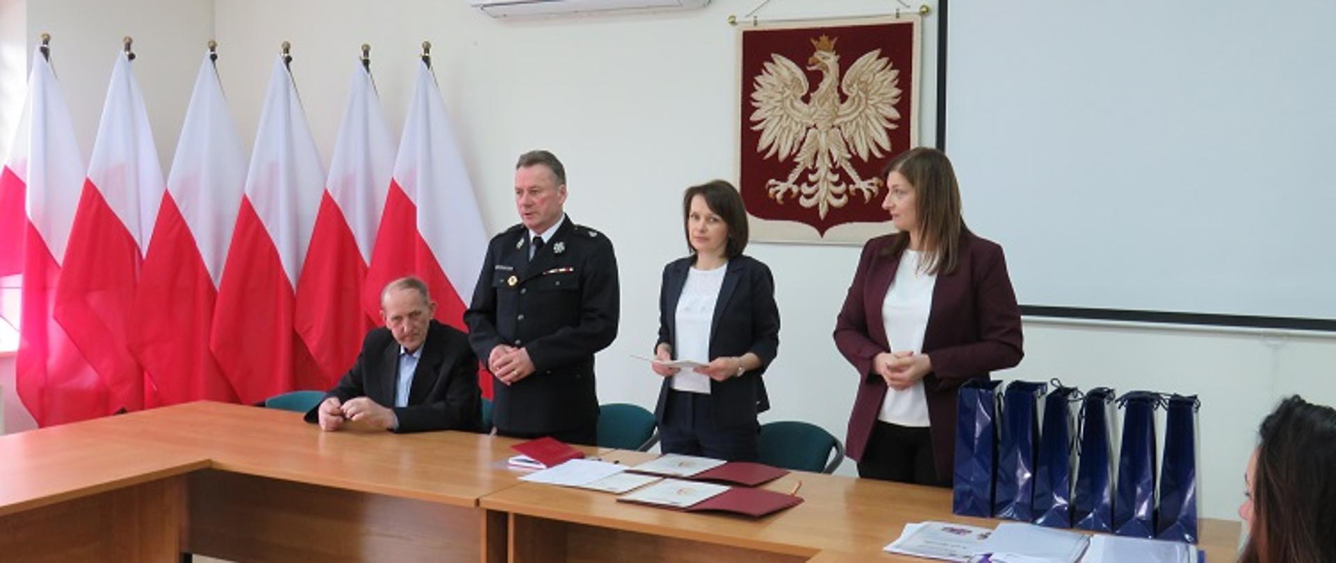 Ogólnopolski Turniej Wiedzy Pożarniczej " Młodzież zapobiega pożarom" na szczeblu gminnym