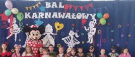 Karnawałowe rytmy u przedszkolaków.
