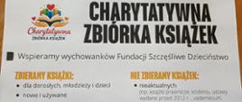 Plakat promujący akcje