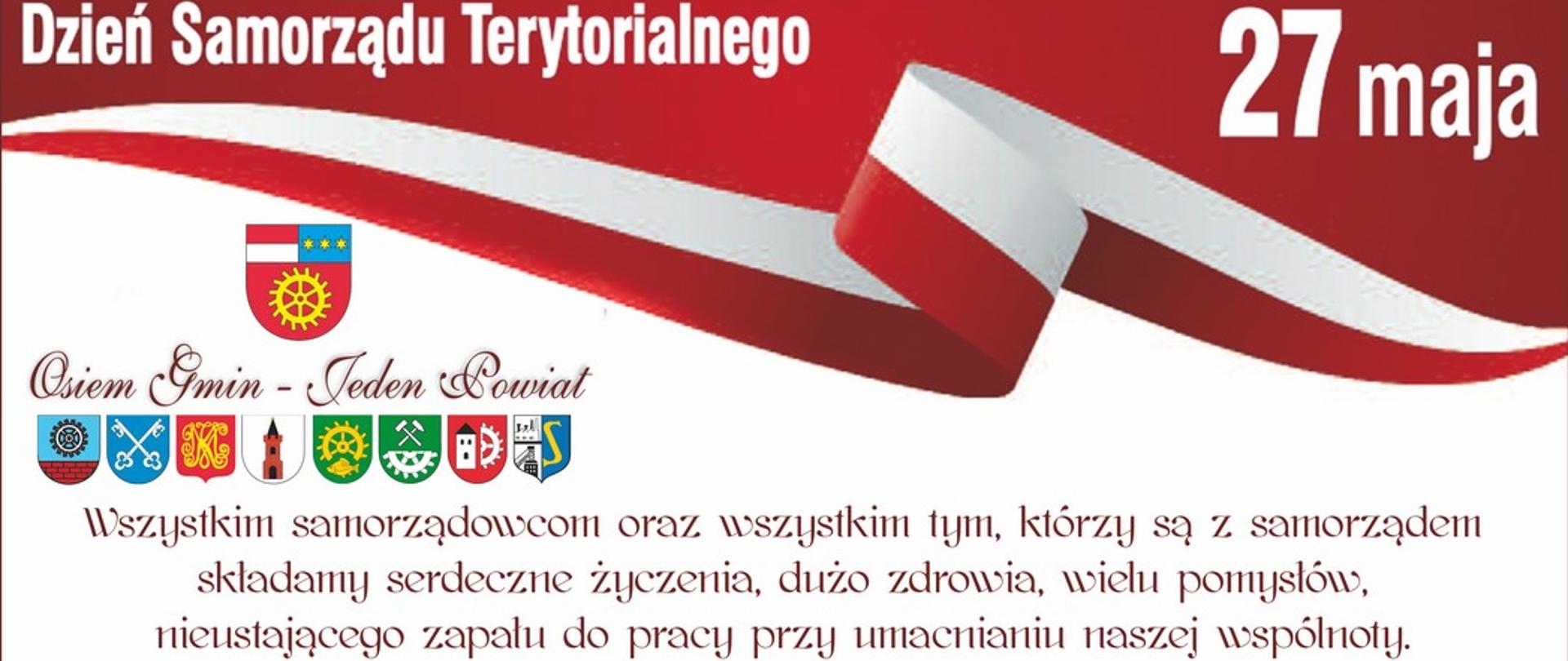 Życzenia z okazji Dnia Samorządu Terytorialnego
