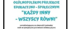 KAŻDY INNY - WSZYSCY RÓWNI