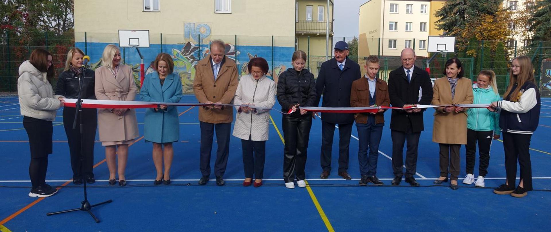 Uroczyste oddanie do użytkowania boiska wielofunkcyjnego
