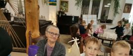 Sówki u Seniorów w Światowym Dzieniu Seniora w „Marion”- Domu Pod Dobrym Aniołem. 