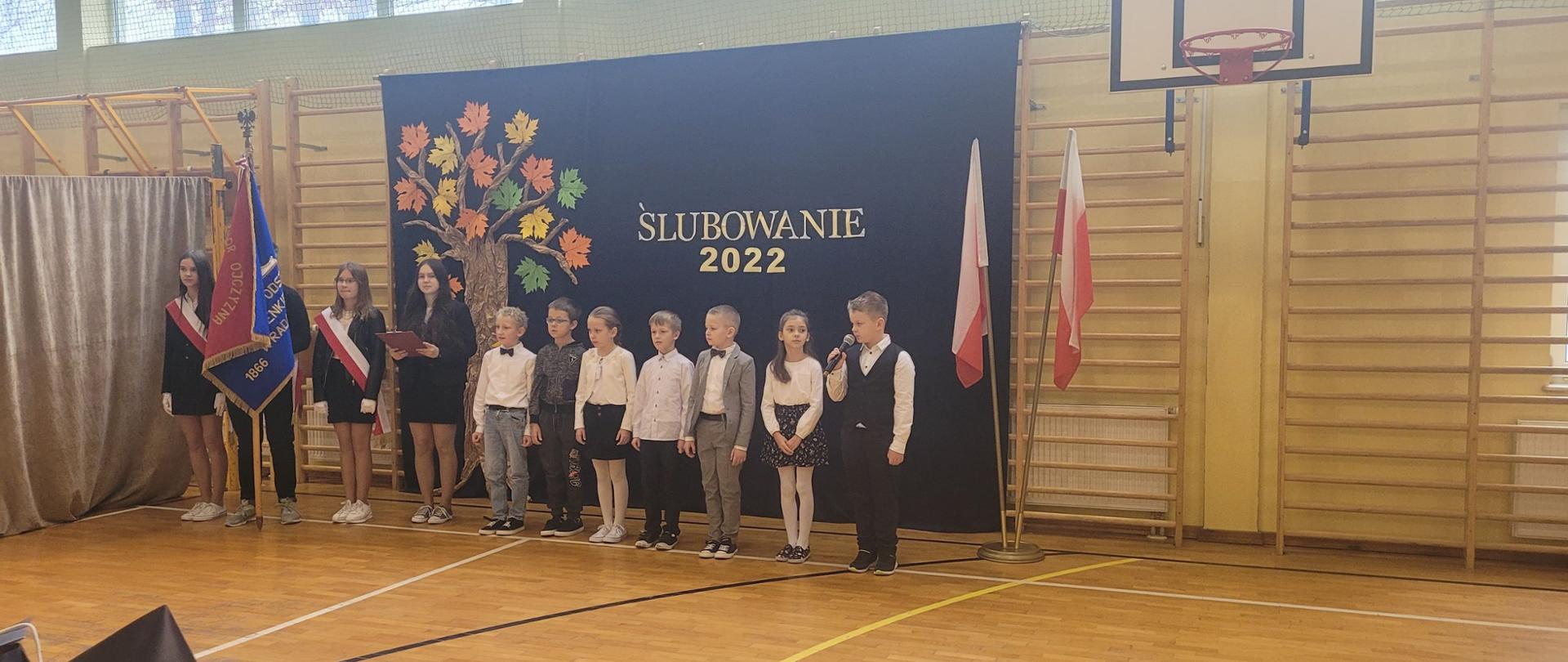 Ślubowanie uczniów klasy I