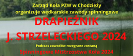 plakat zawody wędkarskie 