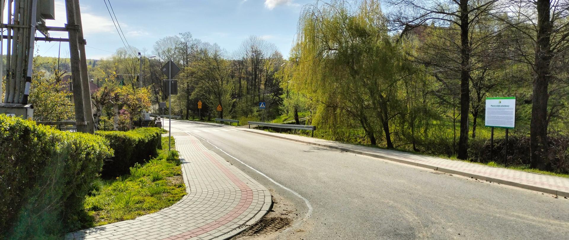 Chodnik w Sołonce