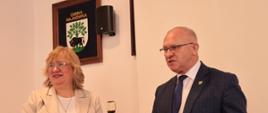Starosta Hajnowski i Dyrektor PCPR