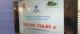 
Konferencja prasowa w Starostwie dotycząca realizacji tarczy antykryzysowej - kwota wsparcia