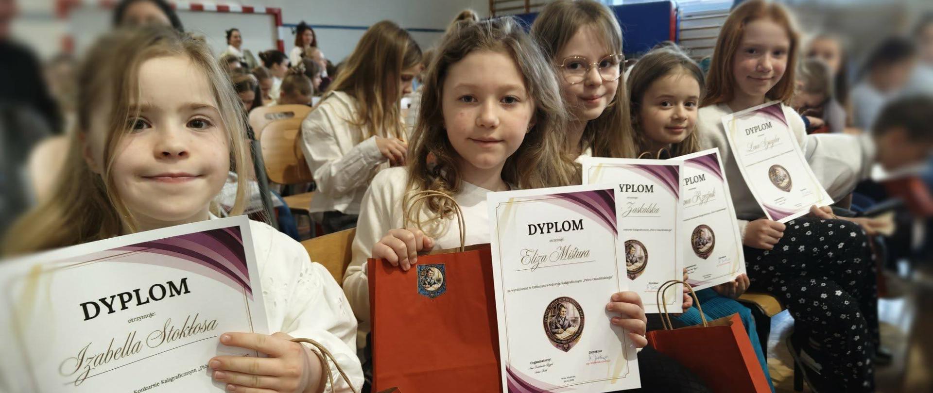 Gminny Konkurs Kaligraficzny pod nazwą „Pióro Ossolińskiego"