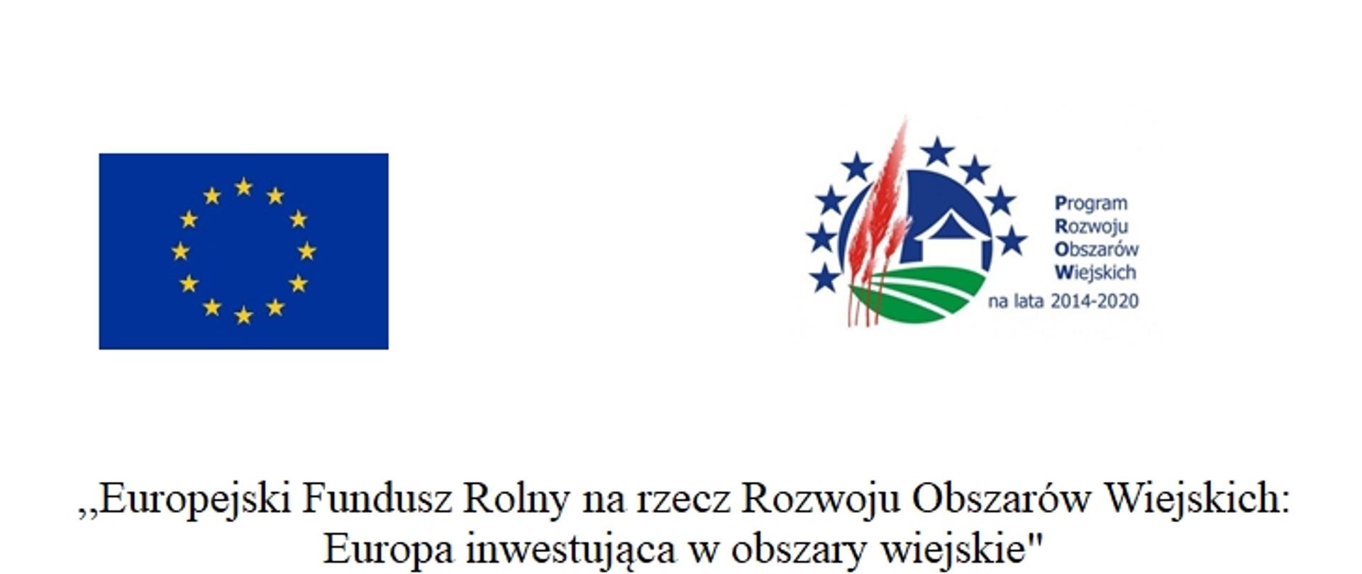 Logotypy UE i PROW
